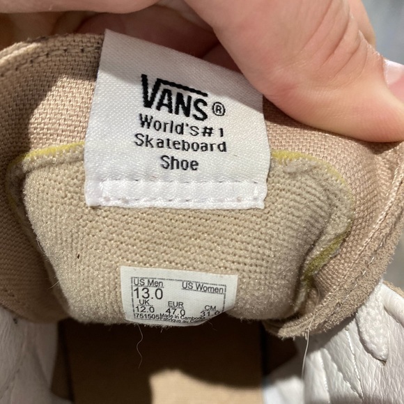 VANS Sk8-Hi Classic Hi-Top Men’s 13 - Picture 3 of 7